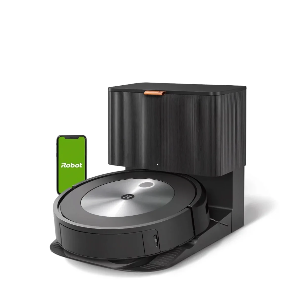 iRobot Roomba j7+ สีดำ พร้อม Clean Base